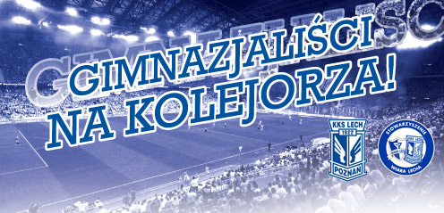 Gimnazjaliści na Kolejorza