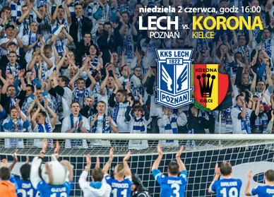 Trwa sprzeda� bilet�w na mecz Lech Pozna� - Korona Kielce