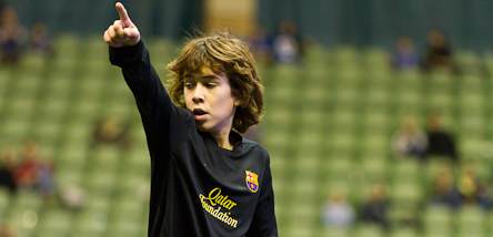 Barcelona dominuje tak�e w Poznaniu